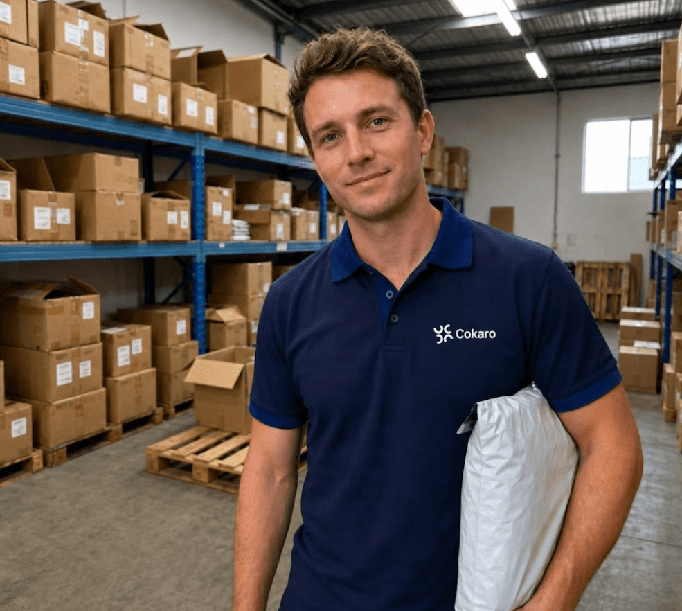 Cokaro delivery person
