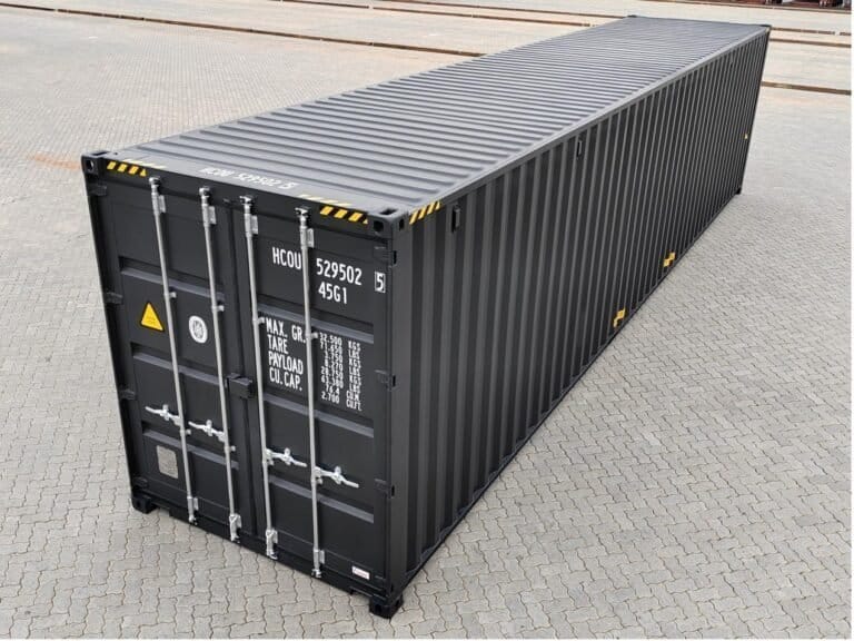 40 Fuß High Cube Container, schwarzgrau - Image 1