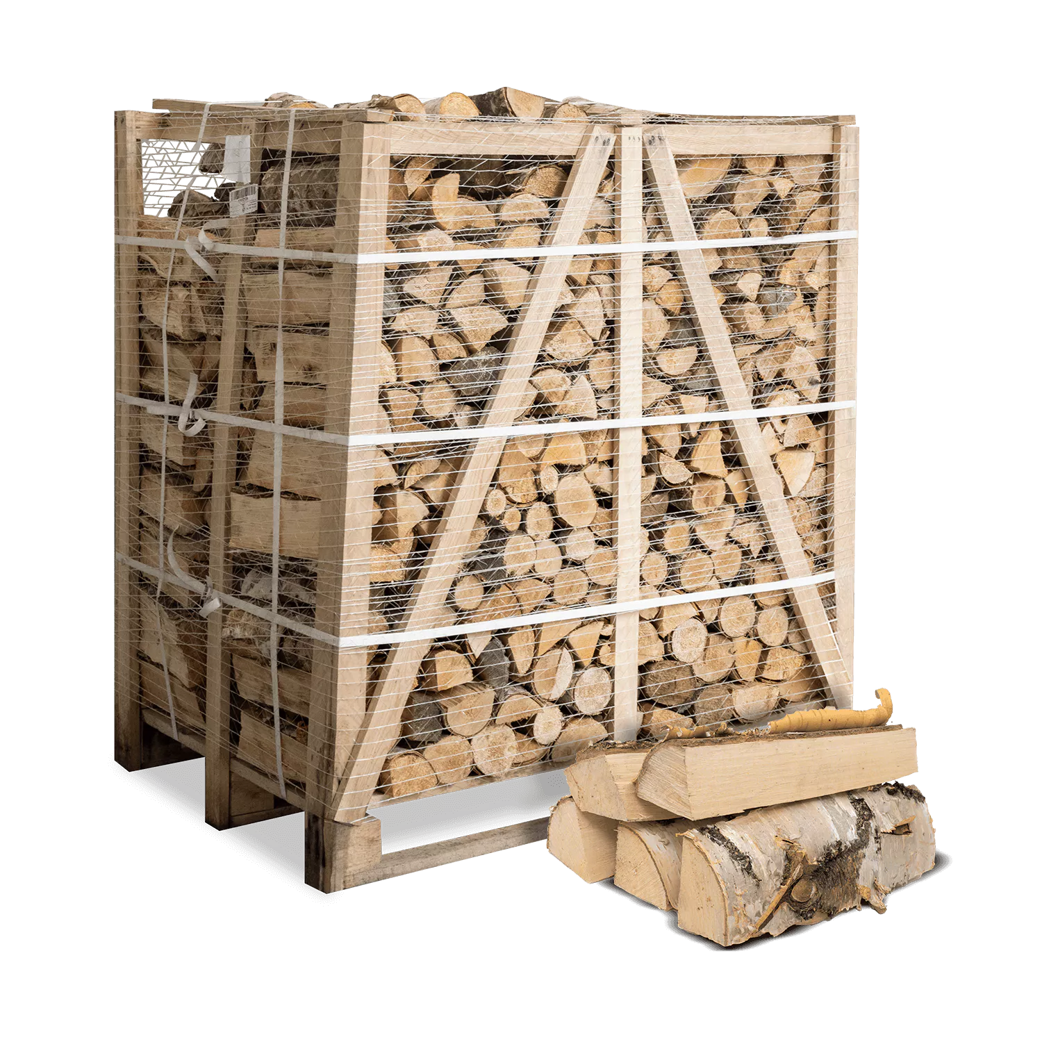 Brennholz Brennholz Birke 1 RM 500 kg ( Scheitlänge 33 cm ) - Image 1
