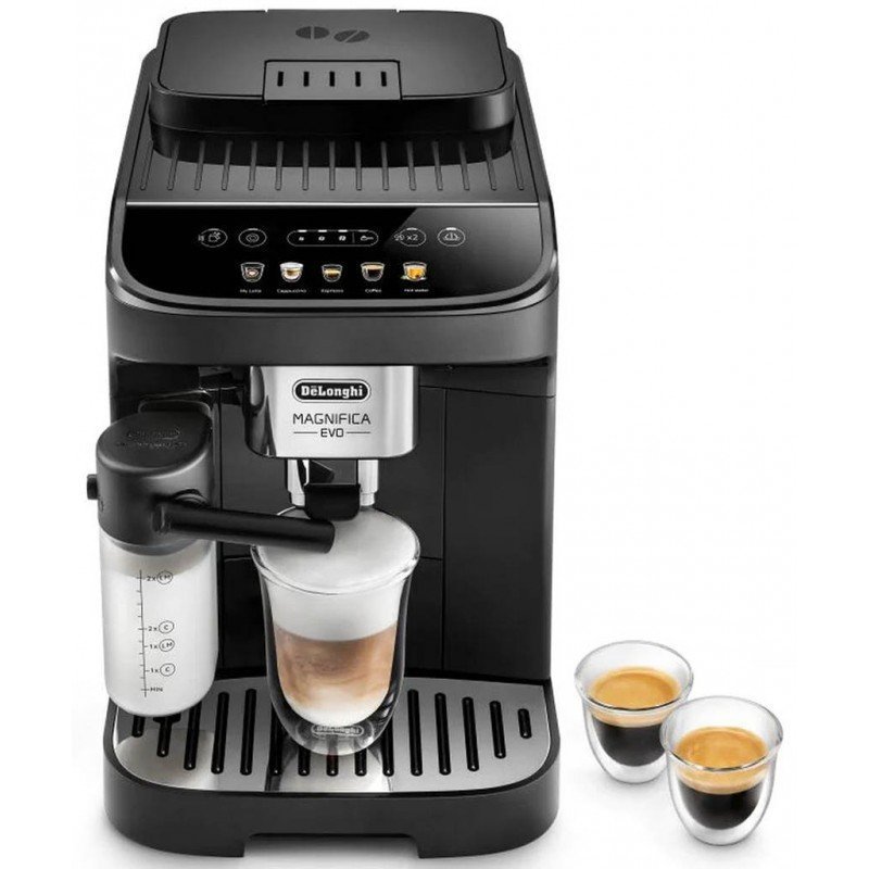 Kaffeevollautomat De’Longhi ECAM292.52.GB Magnifica Evo Grau und schwarz - Image 1