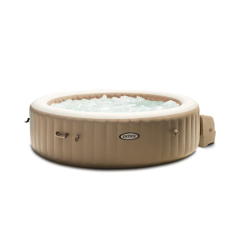 Spa gonflable INTEX Sahara 4 places avec couverture thermique – Offre déstockage - Image 1