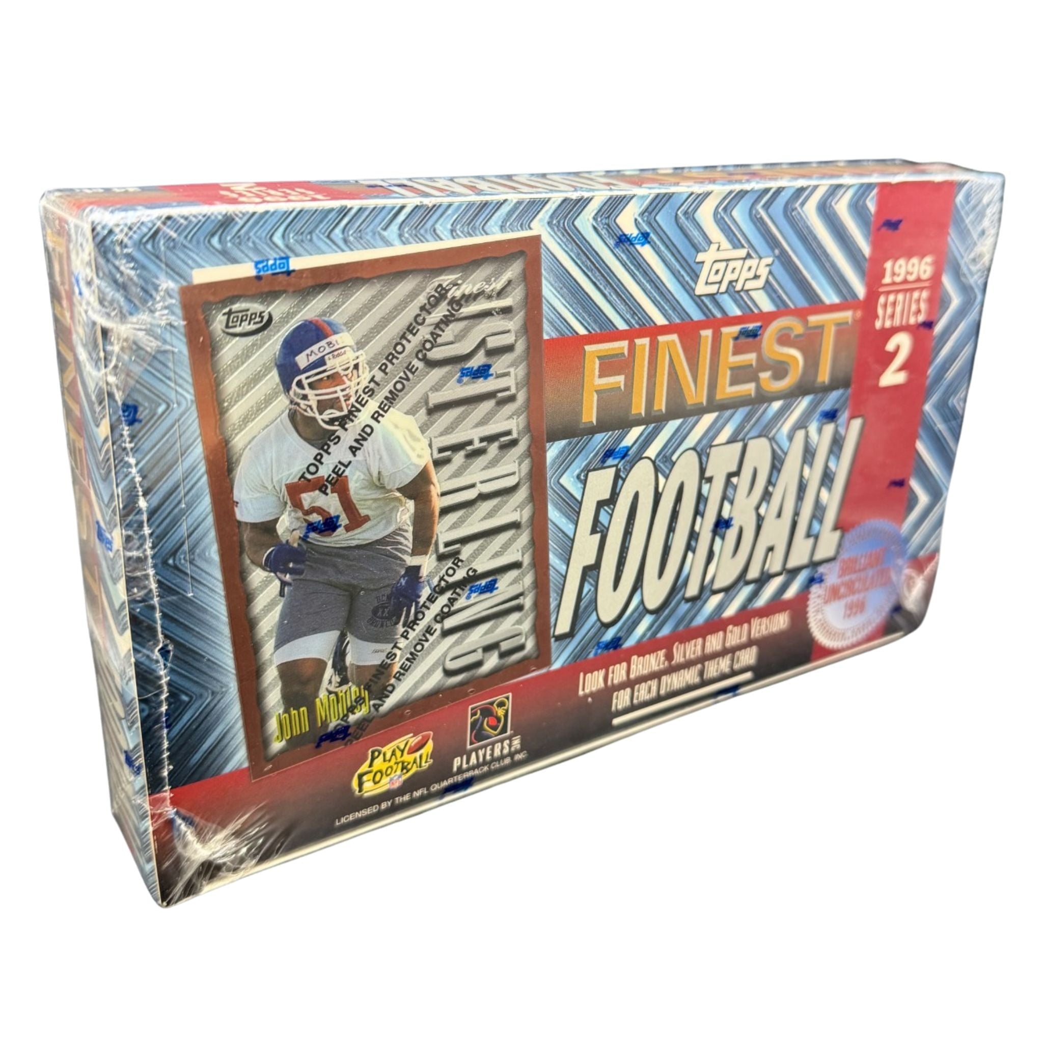 1996 Topps Finest Series 2 Football Hobby Box - Image 1